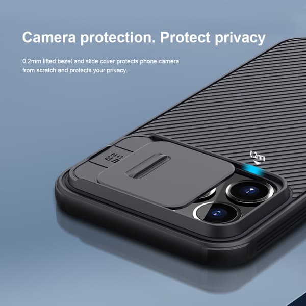 Nillkin CamShield Skal iPhone 13 Pro Svart