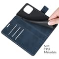 Miniatyrbild 4 av 6: iPhone 13 Pro Max Leather Wallet Blue