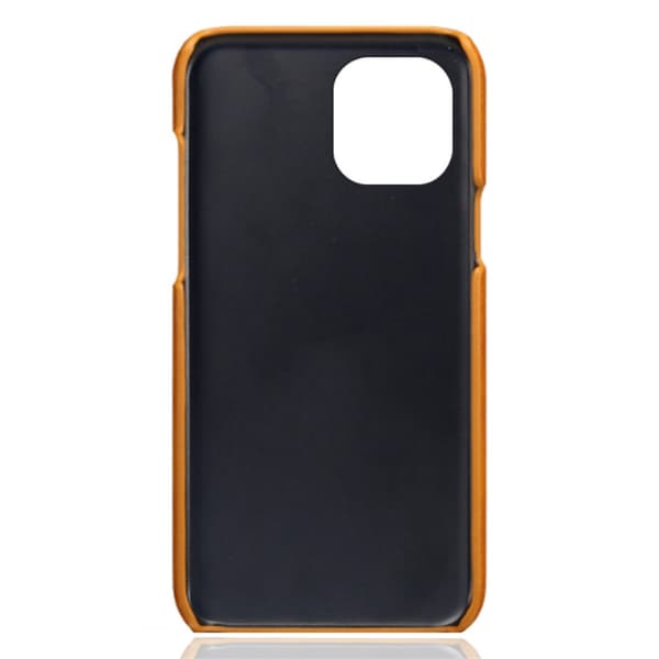 Läderskal Med Kortfack iPhone 13 Cognac
