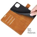 Miniatyrbild 4 av 6: iPhone 13 Leather Wallet Cognac