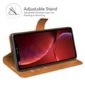 Miniatyrbild 2 av 6: iPhone 13 Leather Wallet Cognac