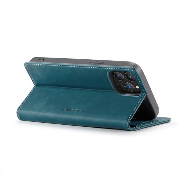 CaseMe Slim Plånboksfodral iPhone 13 Pro Max Blå