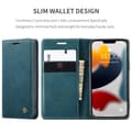 Miniatyrbild 3 av 7: CaseMe Slim Plånboksfodral iPhone 13 Mini Blå