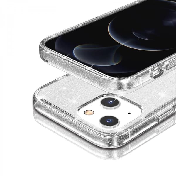 iPhone 13 Mini Skal Glitter Transparent