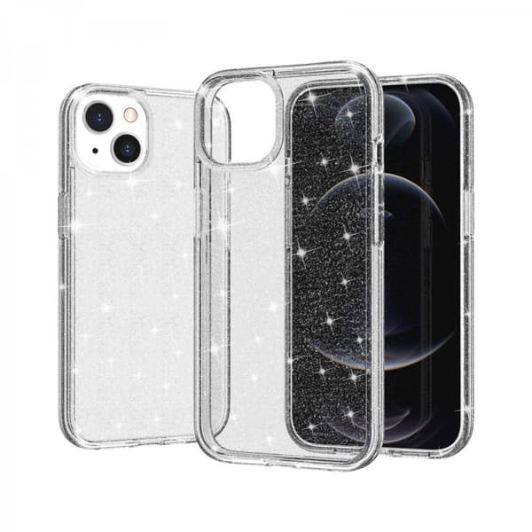 iPhone 13 Mini Skal Glitter Transparent