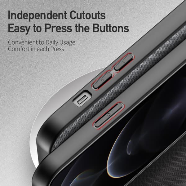 Dux Ducis Fino Series Skal iPhone 13 Pro Grå