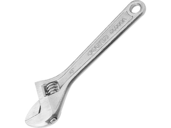 Deli Deli Tools EDL006A Adjustable Wrench, 6 "(Silver)