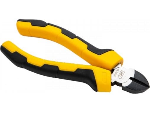 Deli Tools Sideskjæretang 6" gul