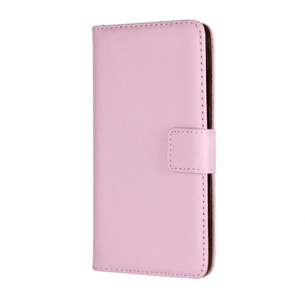 SKALO Xiaomi Mi 11 Lite Lompakkokotelo Aitoa nahkaa Vaalea pinkki