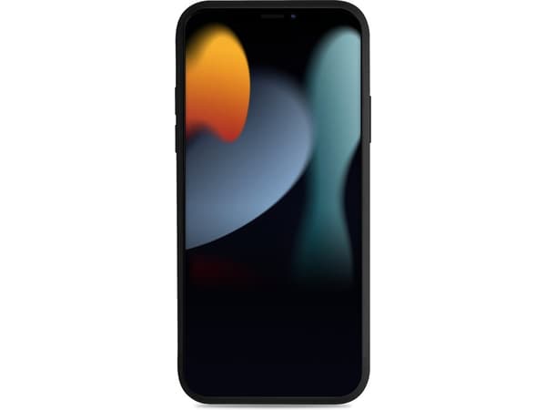 PURO Icon - Baksidedeksel for mobiltelefon - antimikrobielt - bløtberøringssilikon - svart - for Apple iPhone 13 Pro Max