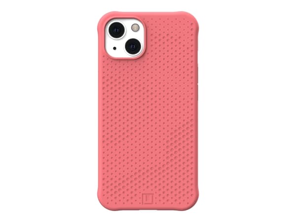[U] Protective Case for iPhone 13 5G [6.1-inch] - Dot Clay - Baksidesskydd för mobiltelefon - MagSafe-kompatibilitet - flytande silikon - lera - för