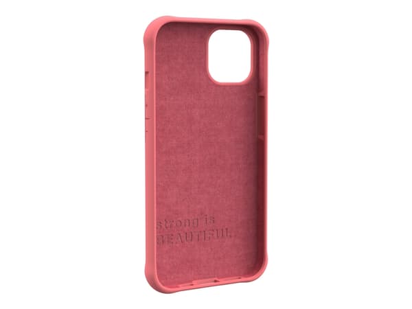 [U] Protective Case for iPhone 13 5G [6.1-inch] - Dot Clay - Baksidesskydd för mobiltelefon - MagSafe-kompatibilitet - flytande silikon - lera - för