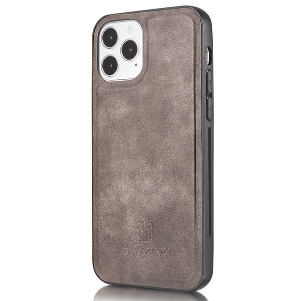 DG.MING iPhone 13 Mini Split Läder Plånboksfodral - Coffee