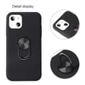 Miniatyrbild 5 av 8: iPhone 13 Mini Hybrid skal med Finger Ring - Svart