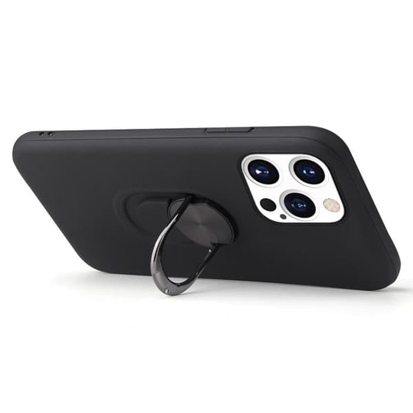 iPhone 13 Pro Hybrid skal med Finger Ring - Blå