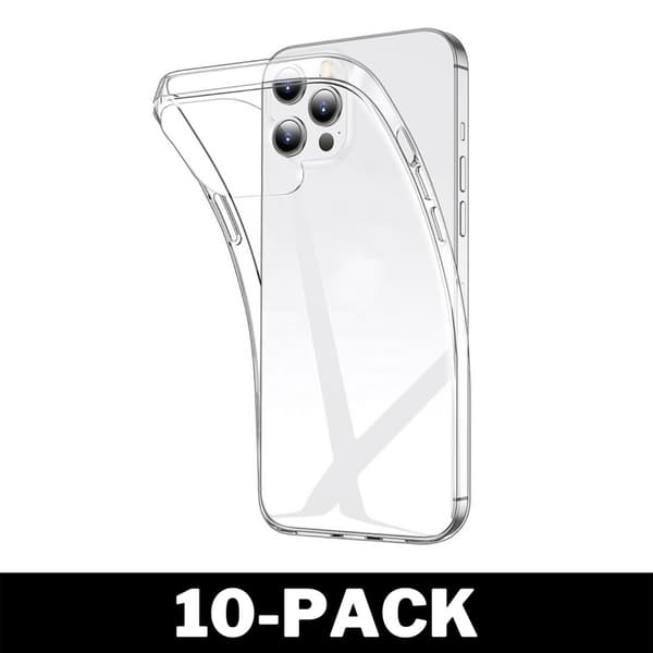 Genomskinligt Skal iPhone 13 Transparent TPU