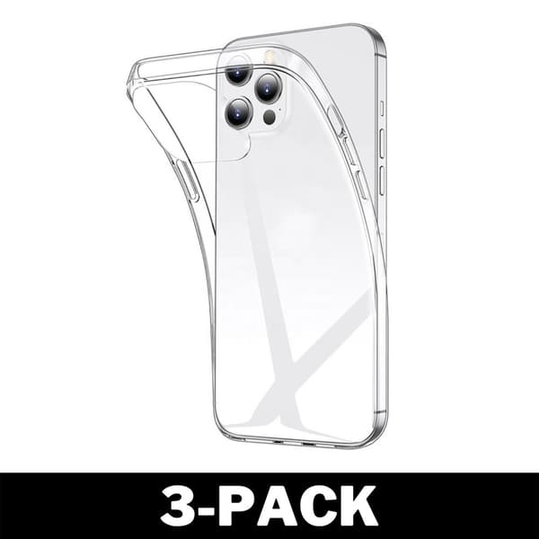Genomskinligt Skal iPhone 13 Transparent TPU