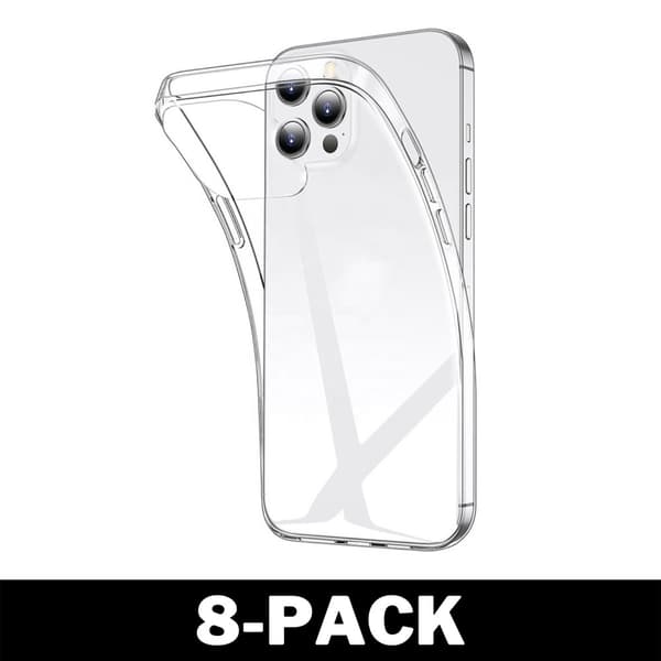 Genomskinligt Skal iPhone 13 Transparent TPU