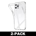 Miniatyrbillede 1 af 3: Gennemsigtig Taske iPhone 13 Mini Transparent TPU