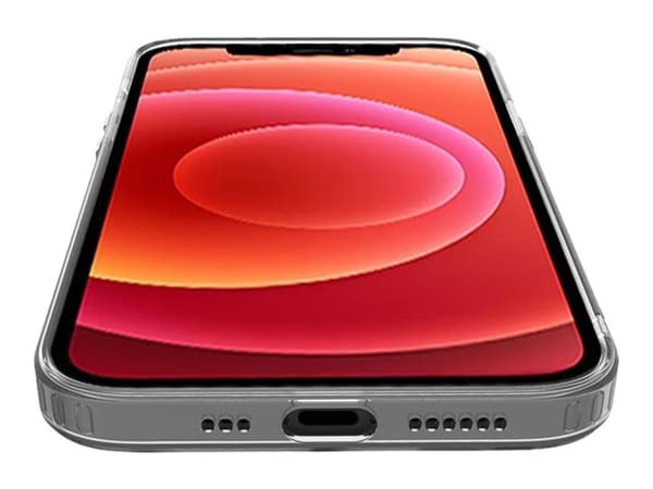 Celly GelskinMag - Baksidesskydd för mobiltelefon - polykarbonat, termoplastisk polyuretan (TPU) - transparent - för Apple iPhone 13