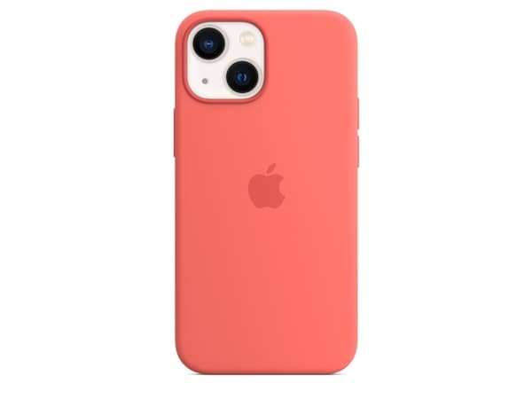 Apple - Bakdeksel til mobiltelefon - med MagSafe - silikon - rosa pomelo - for iPhone 13 mini