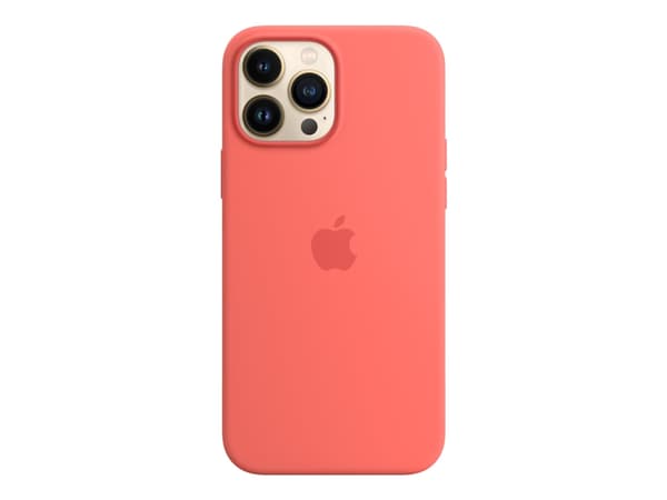 Apple - Baksidesskydd för mobiltelefon - med MagSafe - silikon - pink pomelo - för iPhone 13 Pro Max