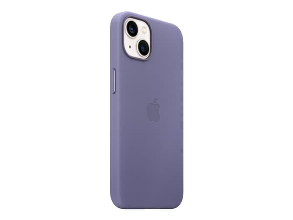 Apple - Baksidedeksel for mobiltelefon - med MagSafe - lær - wisteria - for iPhone 13
