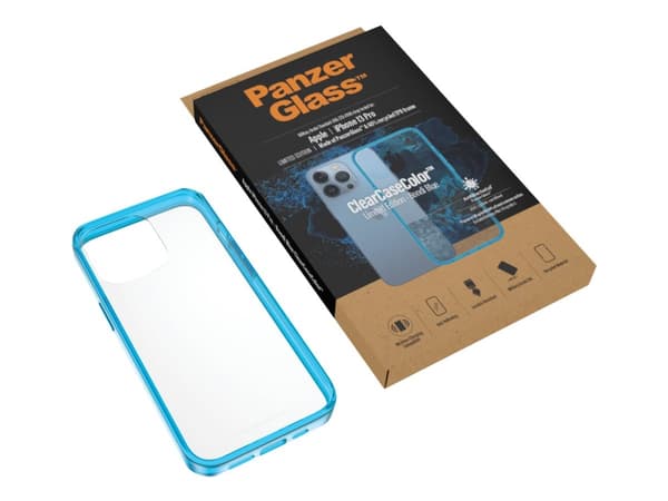 PanzerGlass 0336, Suojus, Apple, Apple - iPhone 13 Pro, Sininen