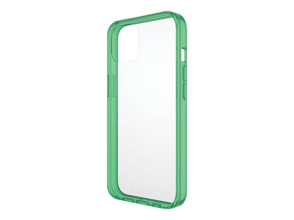 PanzerGlass ClearCaseColor - Limited Edition - baksidedeksel for mobiltelefon - 60 % resirkulert termoplastisk polyuretan (TPU) ramme - lime, klar ba