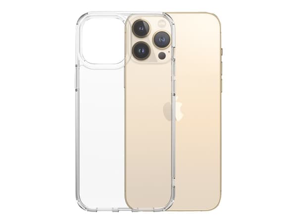 PanzerGlass HardCase - Clear Edition - baksidedeksel for mobiltelefon - polykarbonat, termoplast-polyuretan (TPU) - blank - for Apple iPhone 13 Pro M
