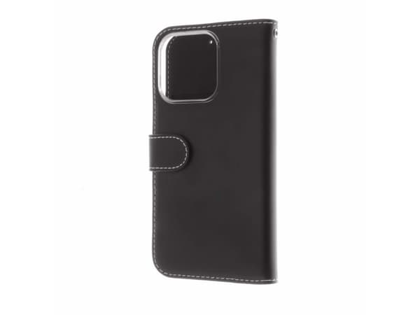Insmat Exclusive, Lompakkokotelo, Apple, iPhone 13 Pro, 15,5 cm (6.1"), Musta