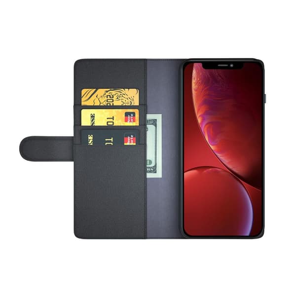 Äkta Läder Fodral till iPhone 13 Pro Max - Brun