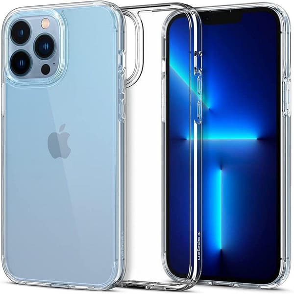 Spigen Ultra Hybrid Mobilskal iPhone 13 Pro Max - Crystal Clear
