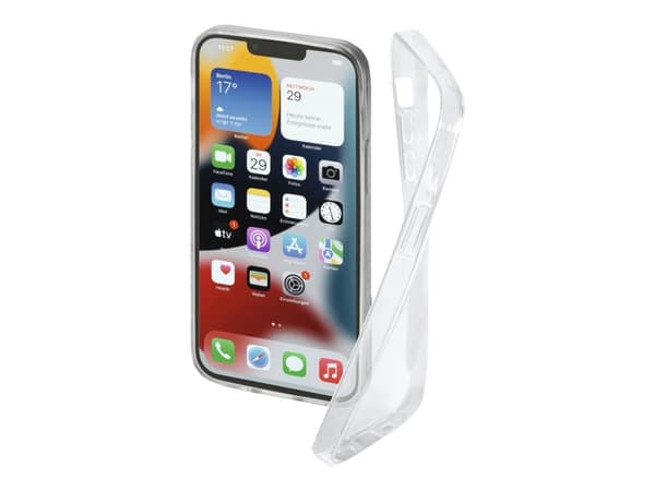 Hama Essential Line "Crystal Clear" - Baksidedeksel for mobiltelefon - termoplast-polyuretan (TPU) - gjennomsiktig - for Apple iPhone 13 Pro Max