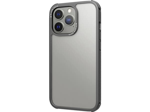 Black Rock Robust Transparent Cover Apple iPhone 13 Pro Sort 1175RRT02