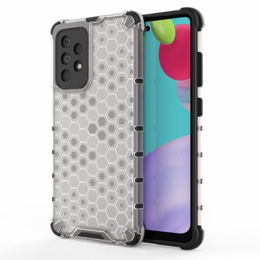 Stöttåligt Honeycomb TPU Skal Samsung A52 / A52S - Transparent
