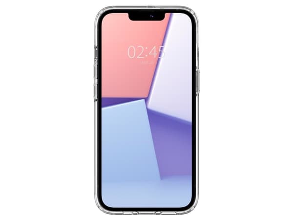 Spigen ACS03322, Omslag, Apple, iPhone 13 Mini, 13,7 cm (5.4"), Transparent, Vit
