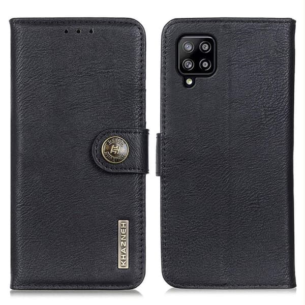 KHAZNEH Phone Cover for Samsung Galaxy A22 4G - Black