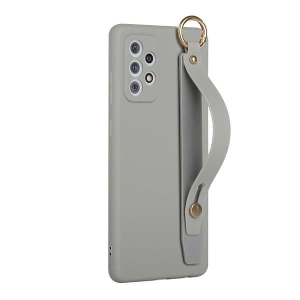 SKALO Samsung A52/A52s Håndrem TPU-cover - Grå