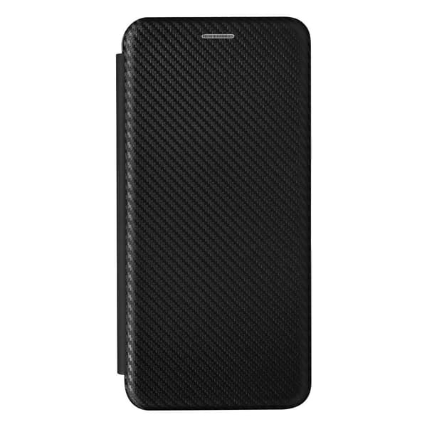 SKALO Samsung A22 5G Carbon Fiber Pungetui - Sort