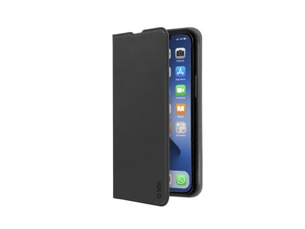 SBS TEBKLITEIP1361PK, Lommebok-etui, Apple, iPhone 13 Pro, Sort