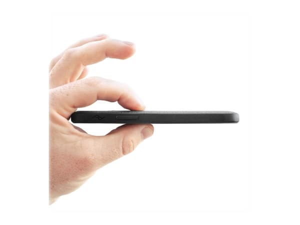 Peak Design Everyday Case - Baksidedeksel for mobiltelefon - robust - MagSafe-samsvar - polykarbonat, 100 % resirkulert nylonlerretsstoff - koksgrå -