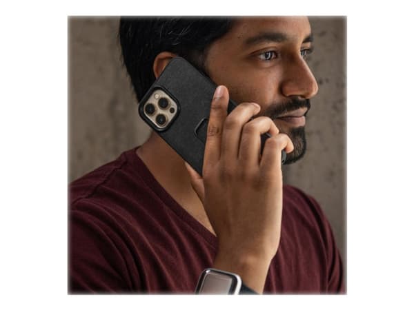 Peak Design Everyday Case - Baksidedeksel for mobiltelefon - robust - MagSafe-samsvar - polykarbonat, 100 % resirkulert nylonlerretsstoff - koksgrå -