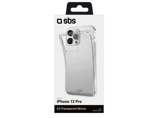SBS TESKINIP1361PT, Etui, Apple, iPhone 13 Pro, 15,5 cm (6.1"), Gjennomsiktig