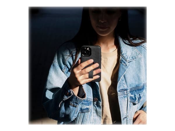 Peak Design Everyday Case - Baksidedeksel for mobiltelefon - robust - med løkke - MagSafe-samsvar - polykarbonat, 100 % resirkulert nylonlerretsstoff
