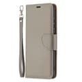 Miniatyrbillede 3 af 6: SKALO Samsung A22 5G Premium Litchi Flip Cover - Grå