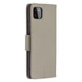 Miniatyrbillede 4 af 6: SKALO Samsung A22 5G Premium Litchi Flip Cover - Grå