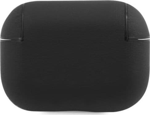 Kotelo BMW BMAPSSLBK AirPods Pro Cover Musta/Musta Geniuly Nahka Hopea Logo