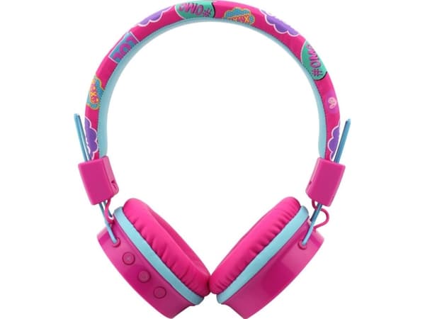 GoGEN HBTM32P hodetelefoner med mikrofon for barn, rosa