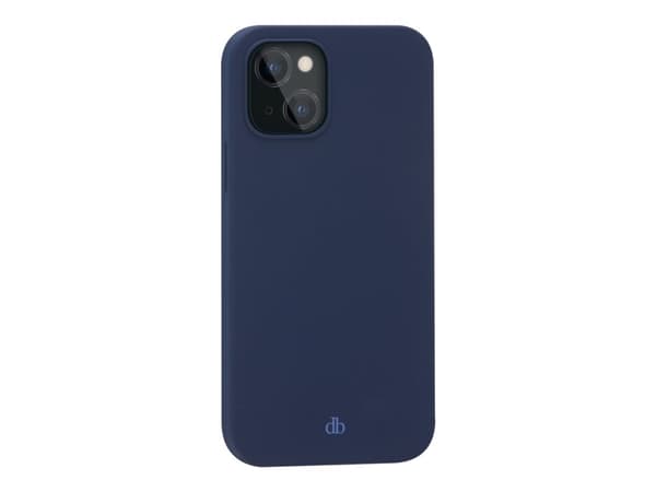 dbramante1928 Monaco - Baksidesskydd för mobiltelefon - fastsnäppbar - MagSafe-kompatibilitet - 100 % återvunnen plast - havsblå - för Apple iPhone 1